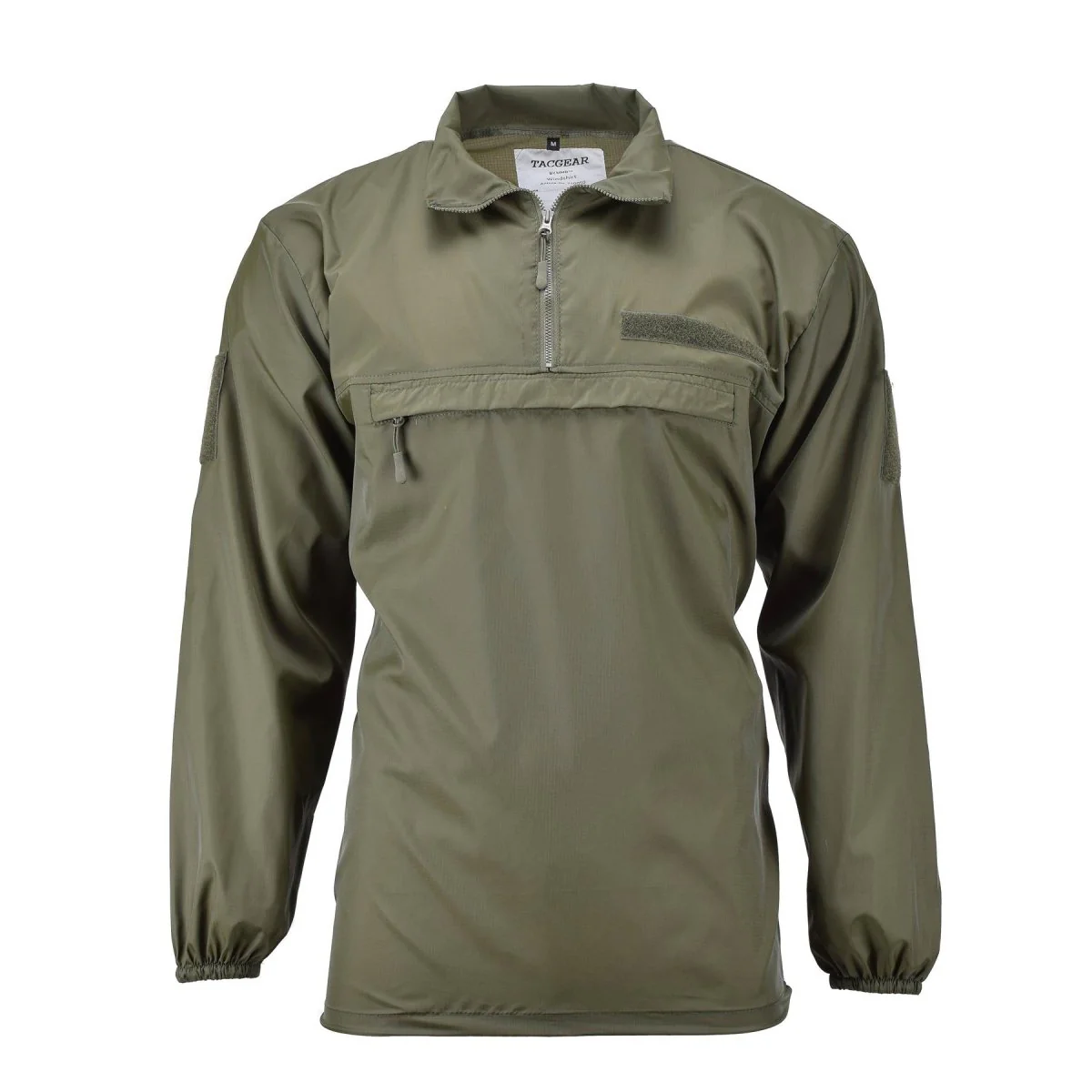 Tacgear Brand Wind Shirt Lätt RIPSTOP Camping Vandring utomhus Smock Olive