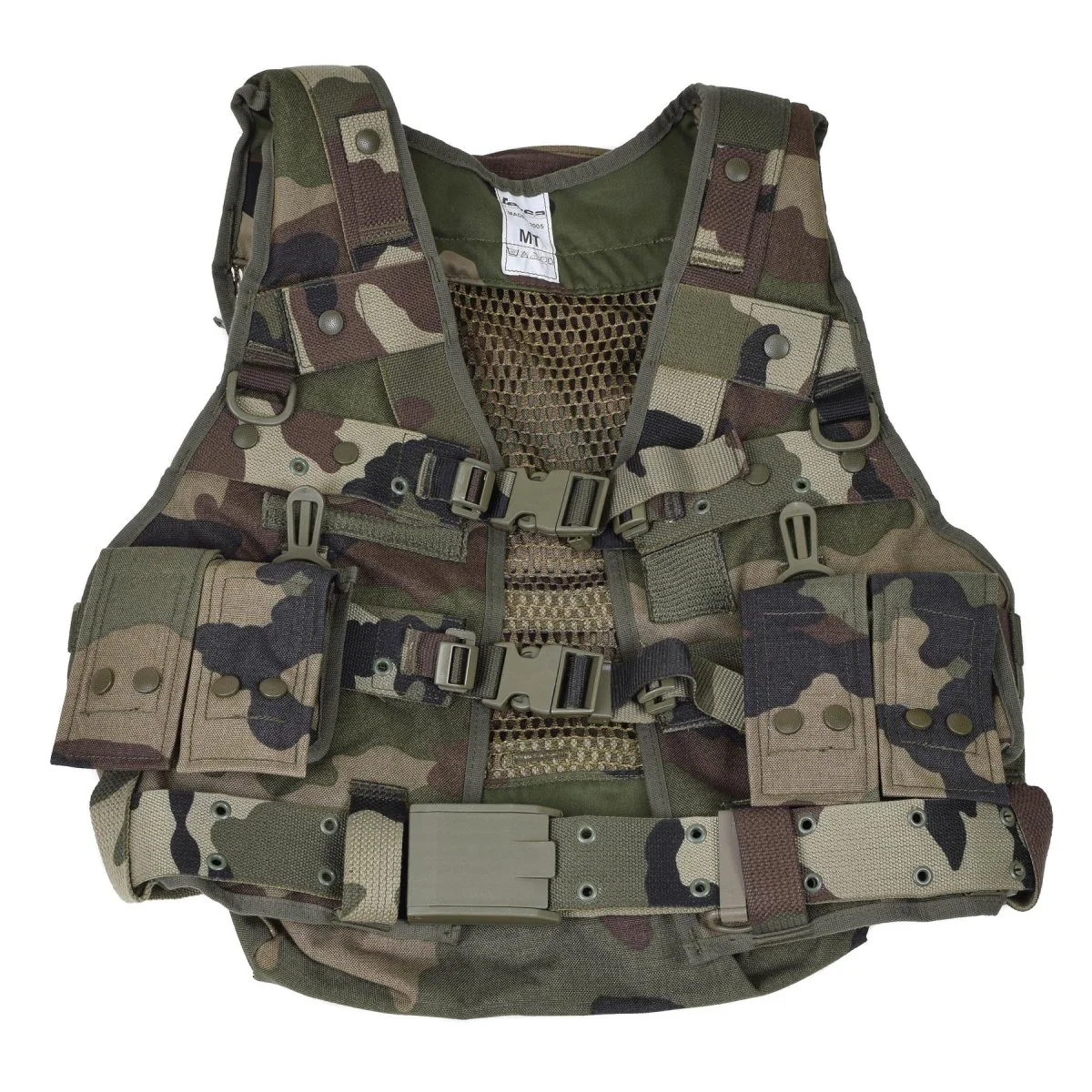 Original franska militära attack Taktisk CCE Vest Combat Grenade Pouches Ny