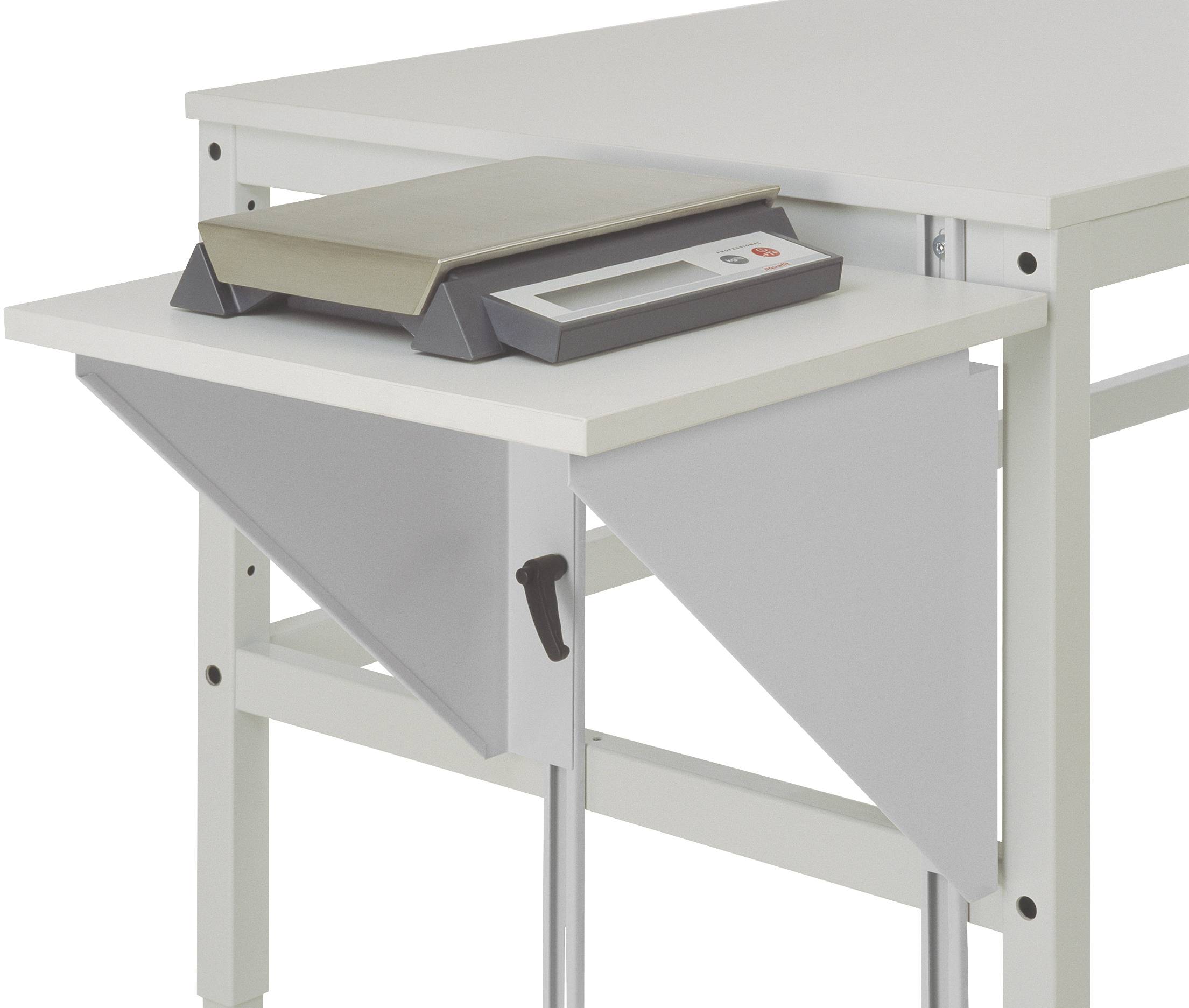 Manuflex AU0006.9006 Arbetsbordmöbel Aluminiumsilver