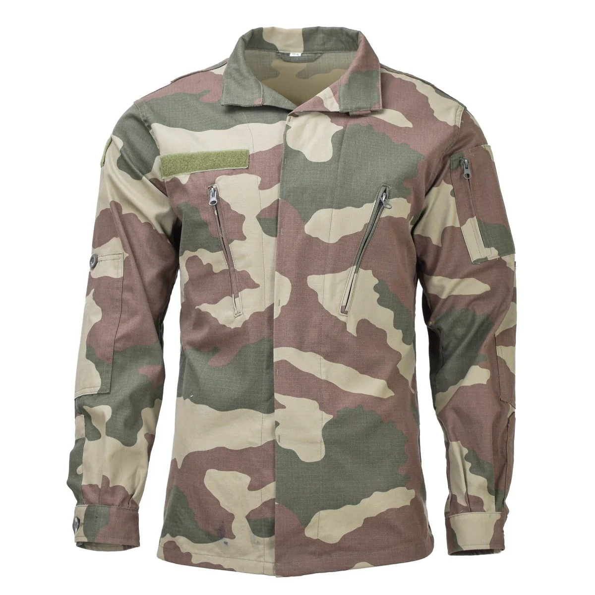 Original turkisk militär camo taktisk jacka hållbar ripstop armé stridsfält