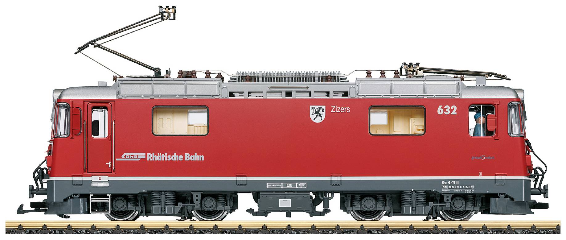 LGB 28442 G E-lok Ge 4/4 II från RhB