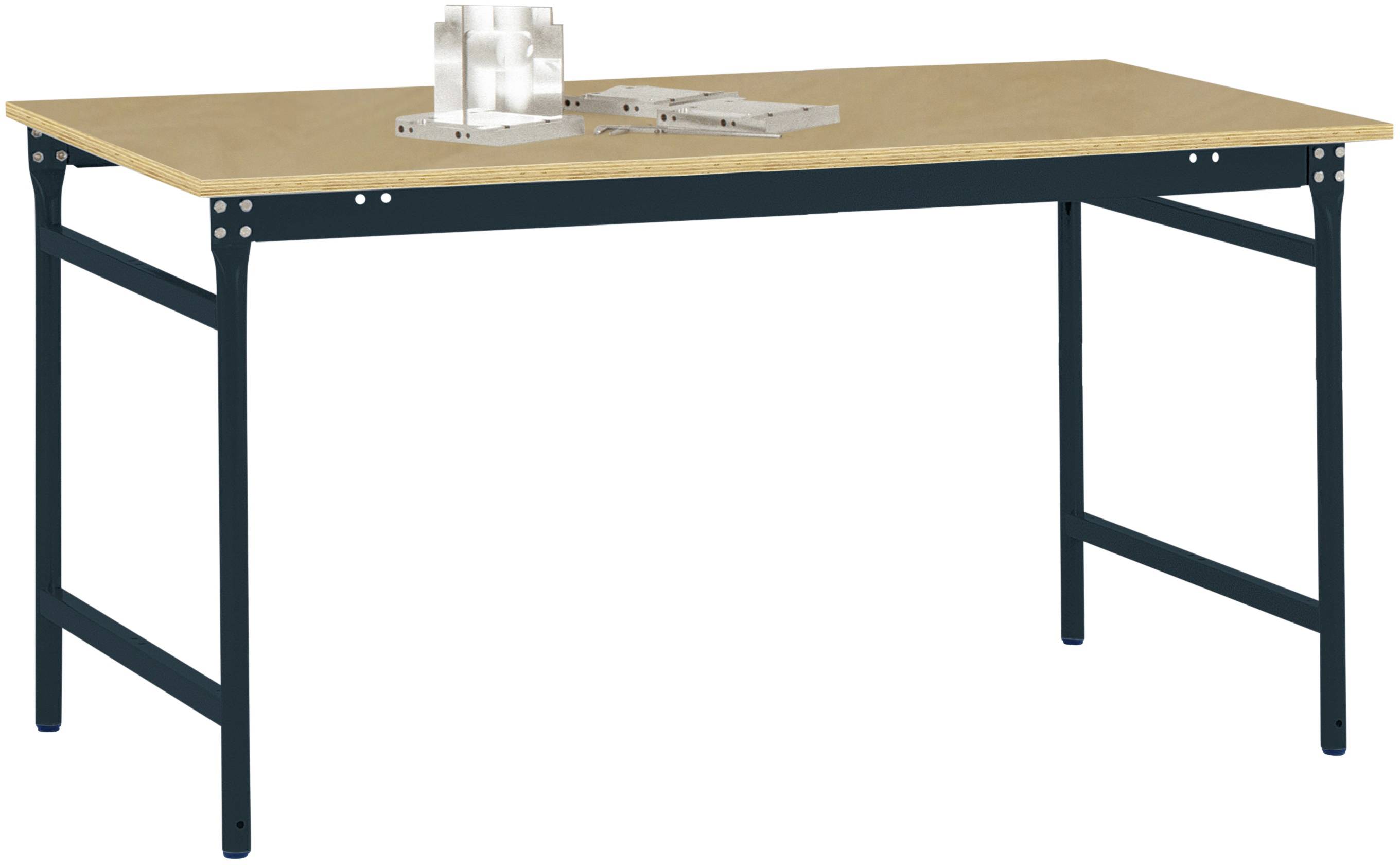 Manuflex BB3015.7016 Arbetsbordmöbel Antracit