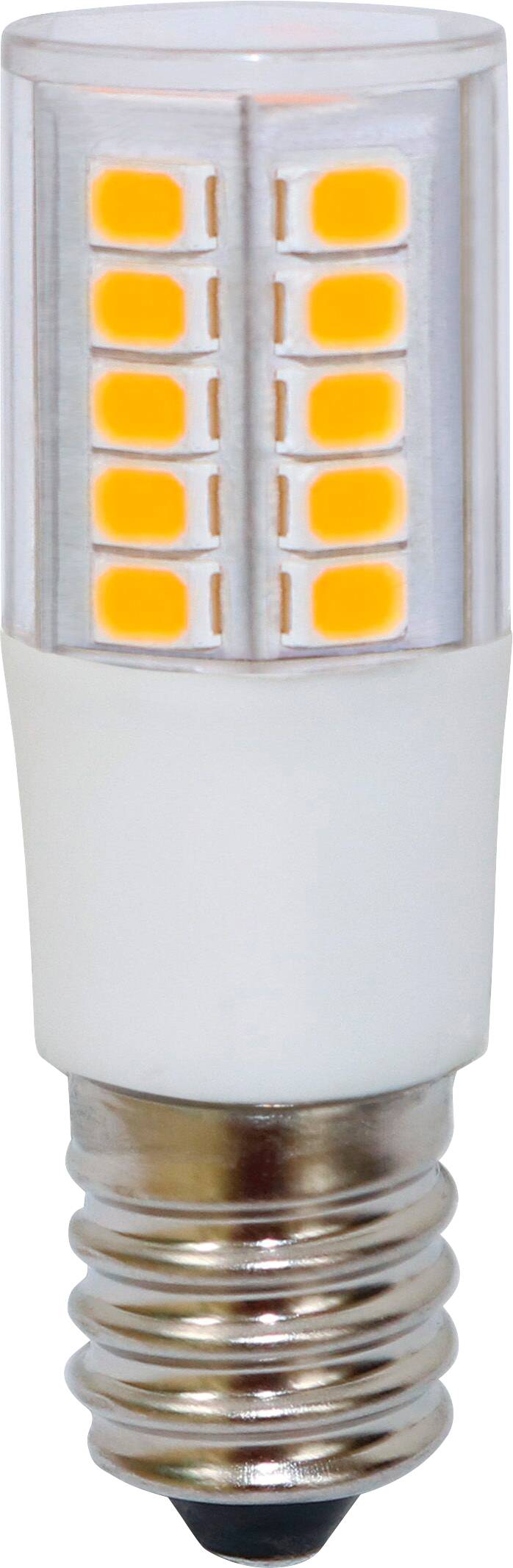 LightMe LM85355 LED-lamp EEK F (A – G) E14 Stavform 4.9 W = 48 W Varmvit (Ø x L) 18 mm x 57 mm ej dimbar 1 st