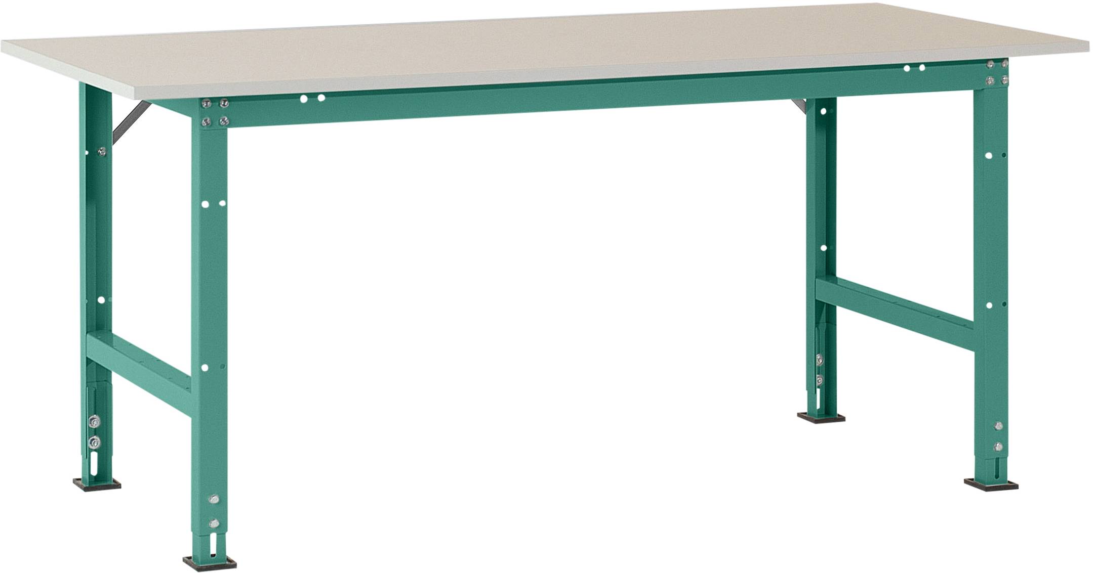 Manuflex AS0011.0001 Arbetsbordmöbel Grå, Grön