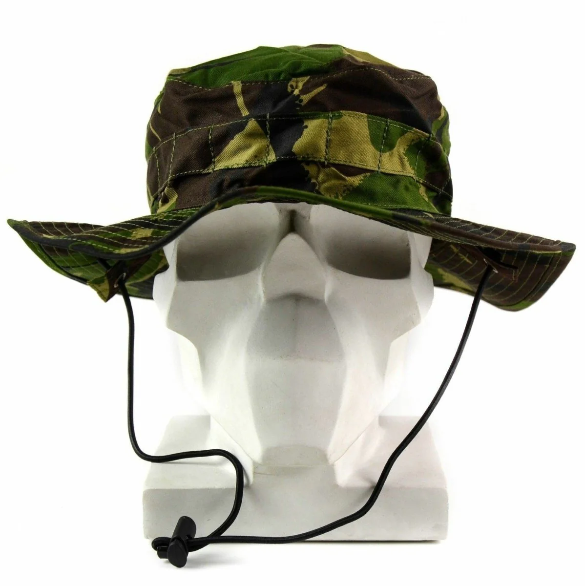 Original British Army Boonie Cap Sun Bush Hat Woodland Camo Combat DPM New