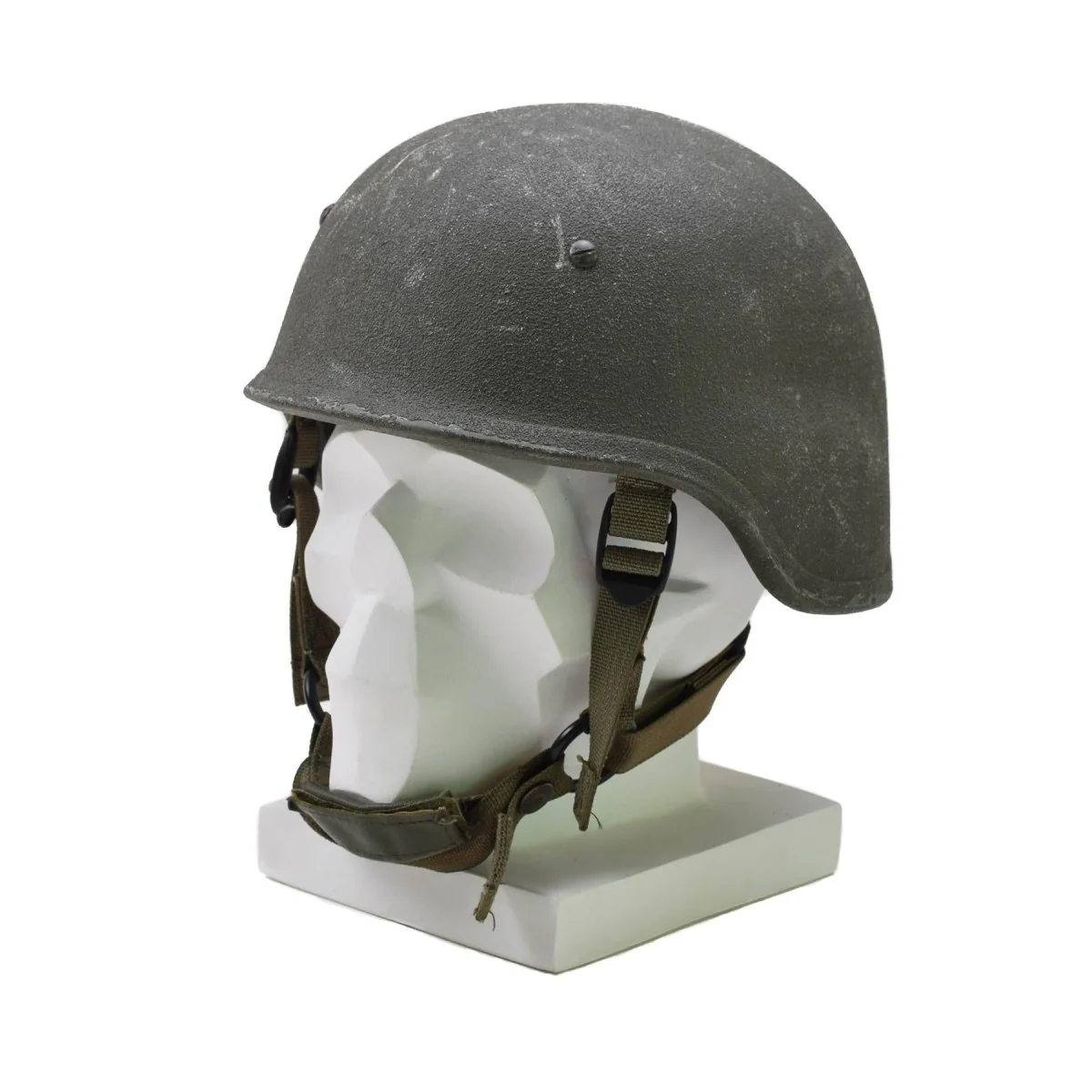 Original militär italiensk hjälmballistik T.P OD Green Cover Tactical Combat