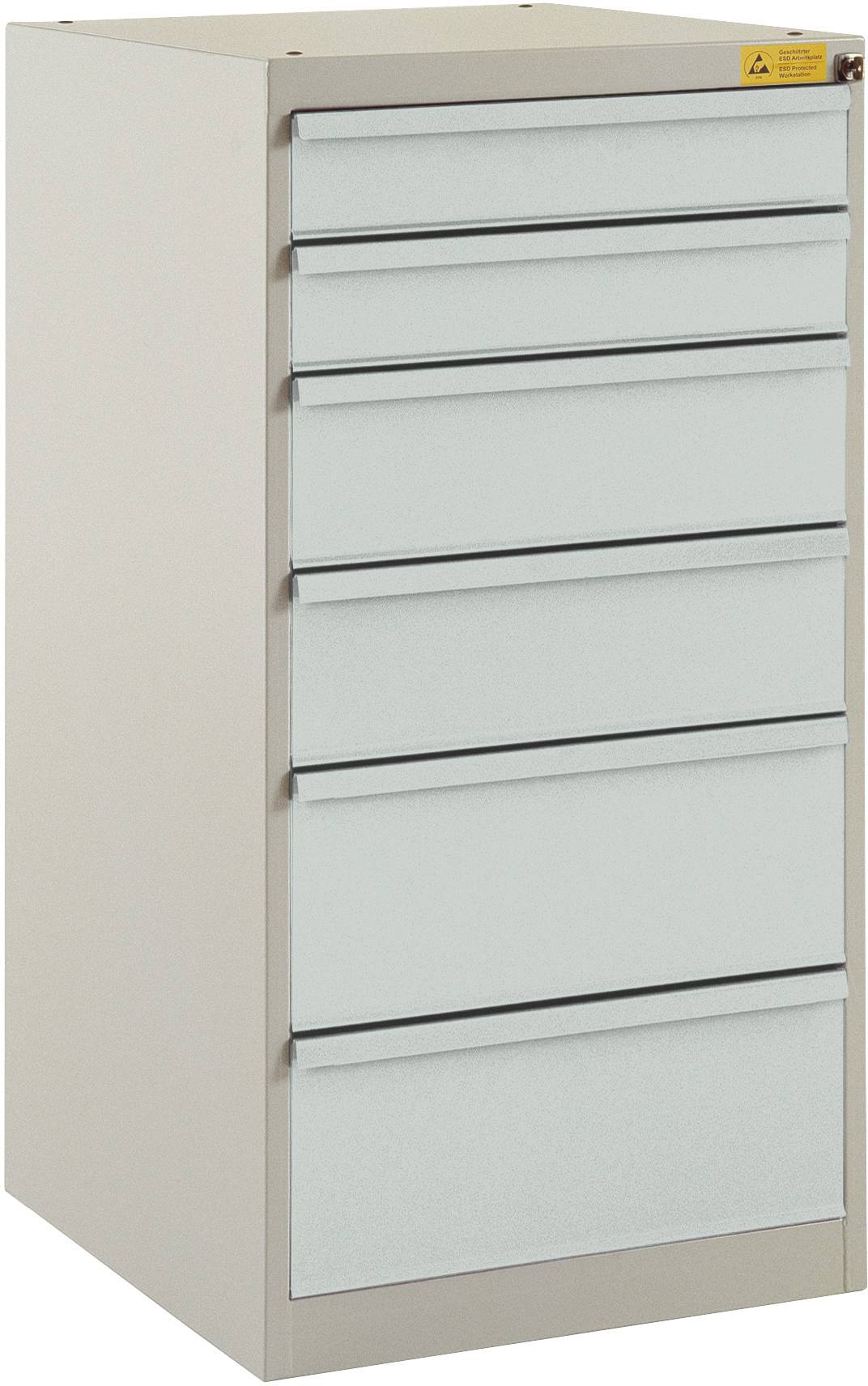 Manuflex LS1042.7035 ESD Skåp med lådor