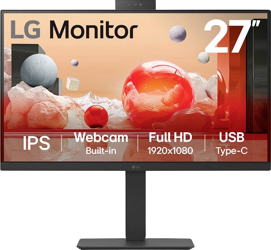 LG Electronics 27BA850-B LCD-skärm EEK D (A – G) 68.6 cm (27 tum) 16:9 5 ms