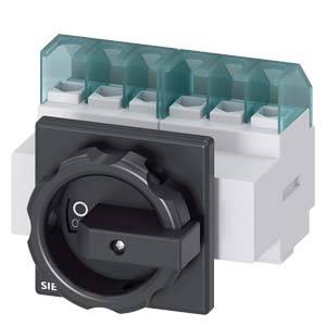 Lastströmbrytare Svart 6-polig 16 mm² 32 A 690 V/AC Siemens 3LD22033VK51