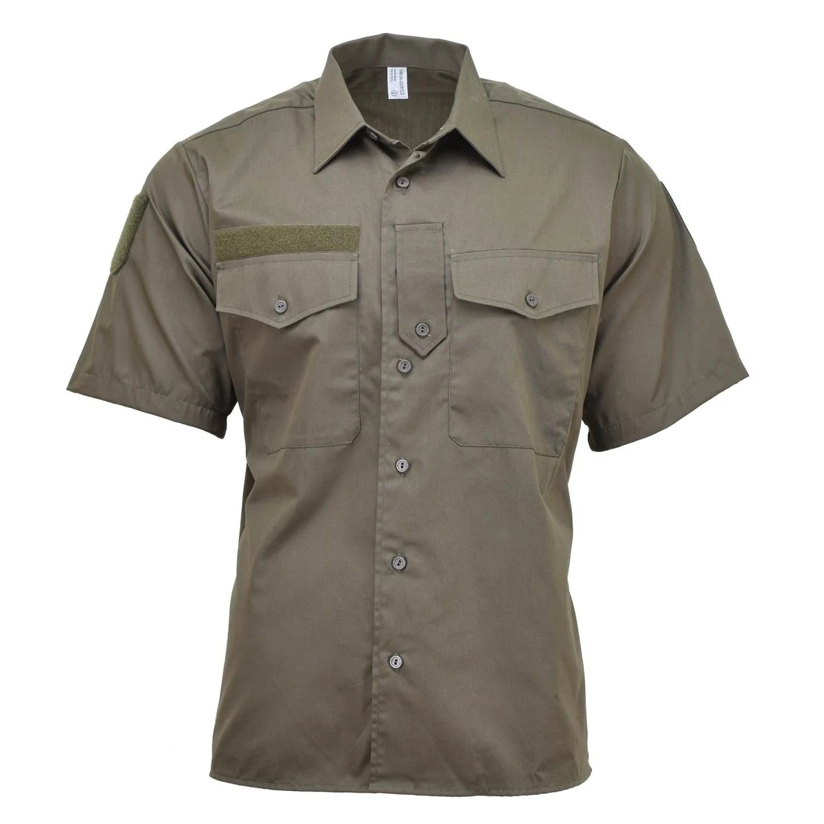 Original Österrikisk arméskjorta M65 Lätt strid Kort ärm Olive BDU NYTT