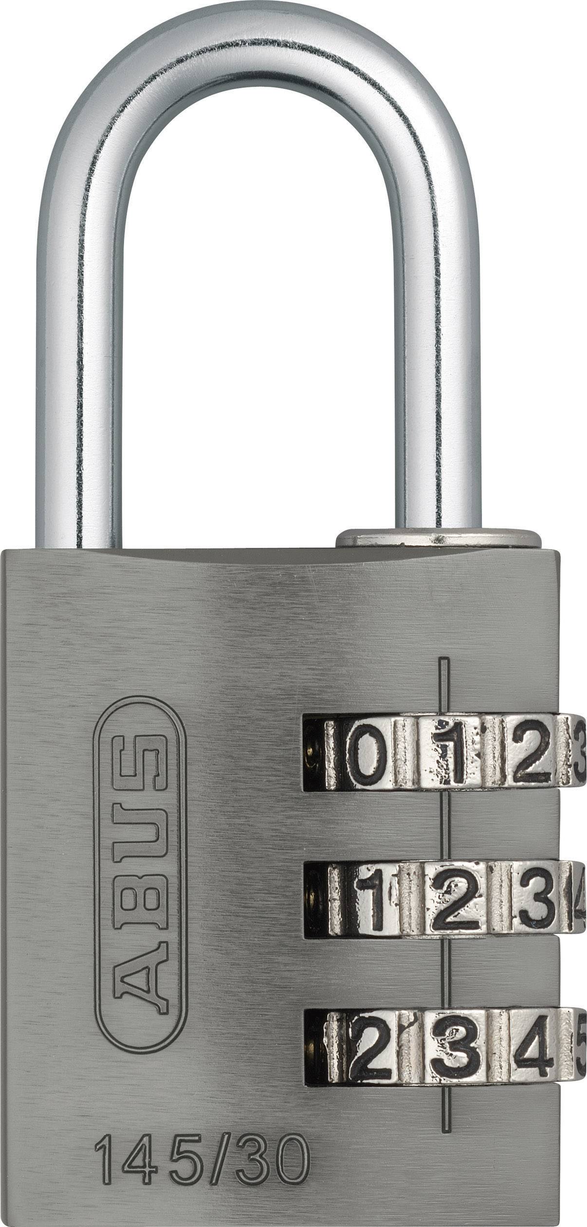 ABUS ABVS46622 Hänglås 31.5 mm Titanium Kombination