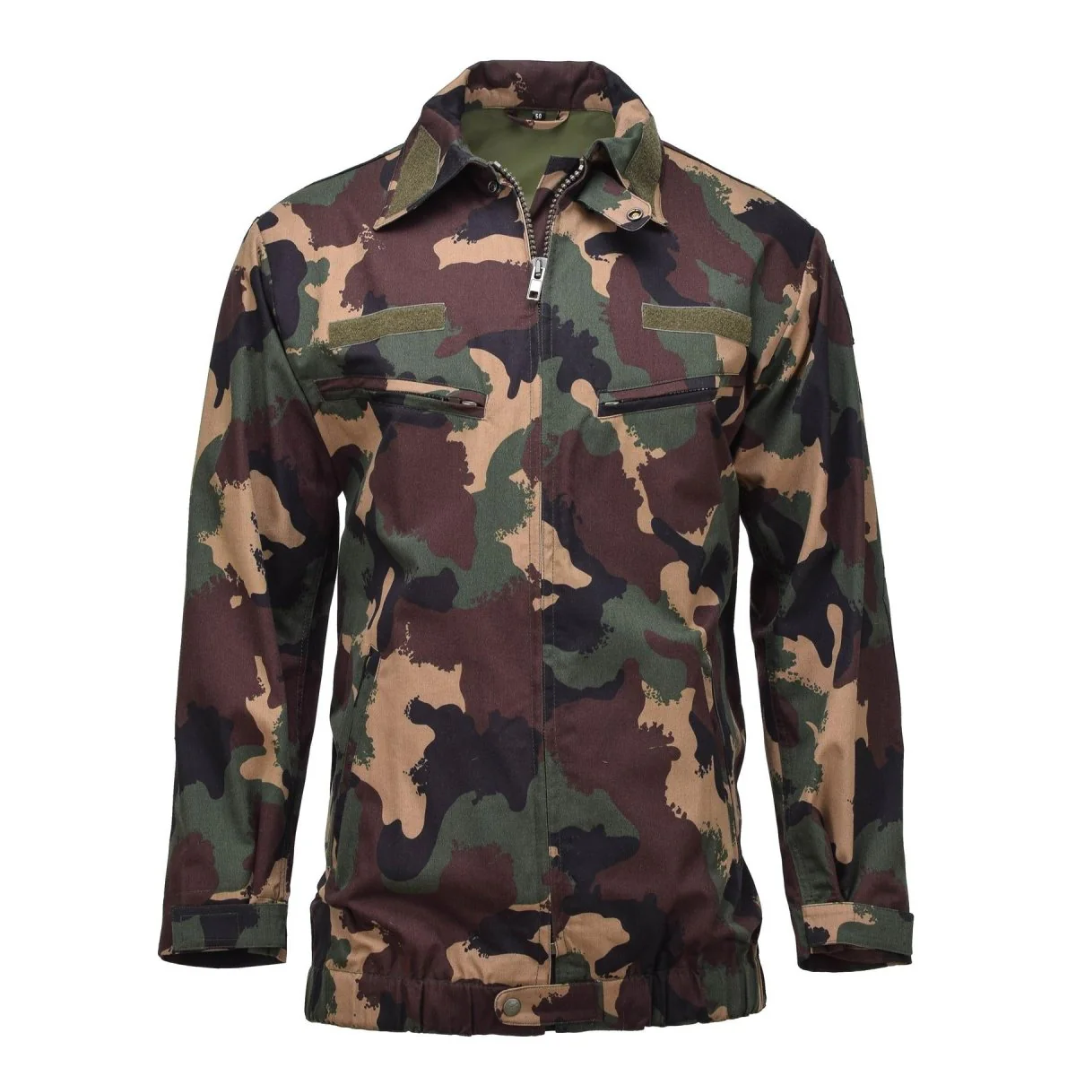 Original ungerska militärfältjacka M1990 Fyrafärgad skogsskjortor Nya
