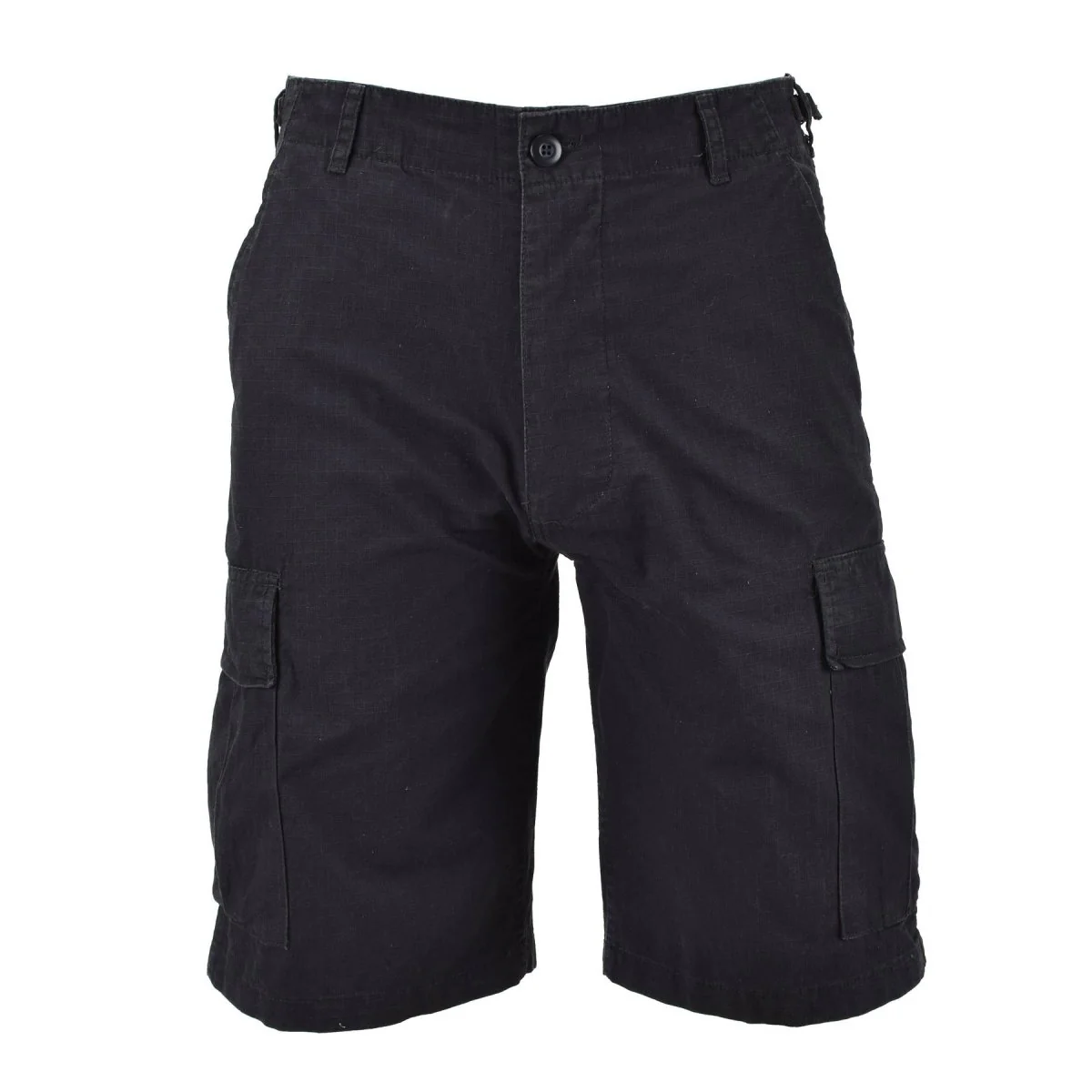 Mil-Tec Brand U.S. Military Style Black Prewashed Lightweight Bermuda Shorts