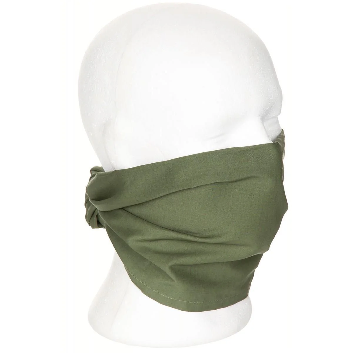 Äkta British Army Desert Scarf Green Bandana headwrap 105x40cm 41 ”x16” Ny