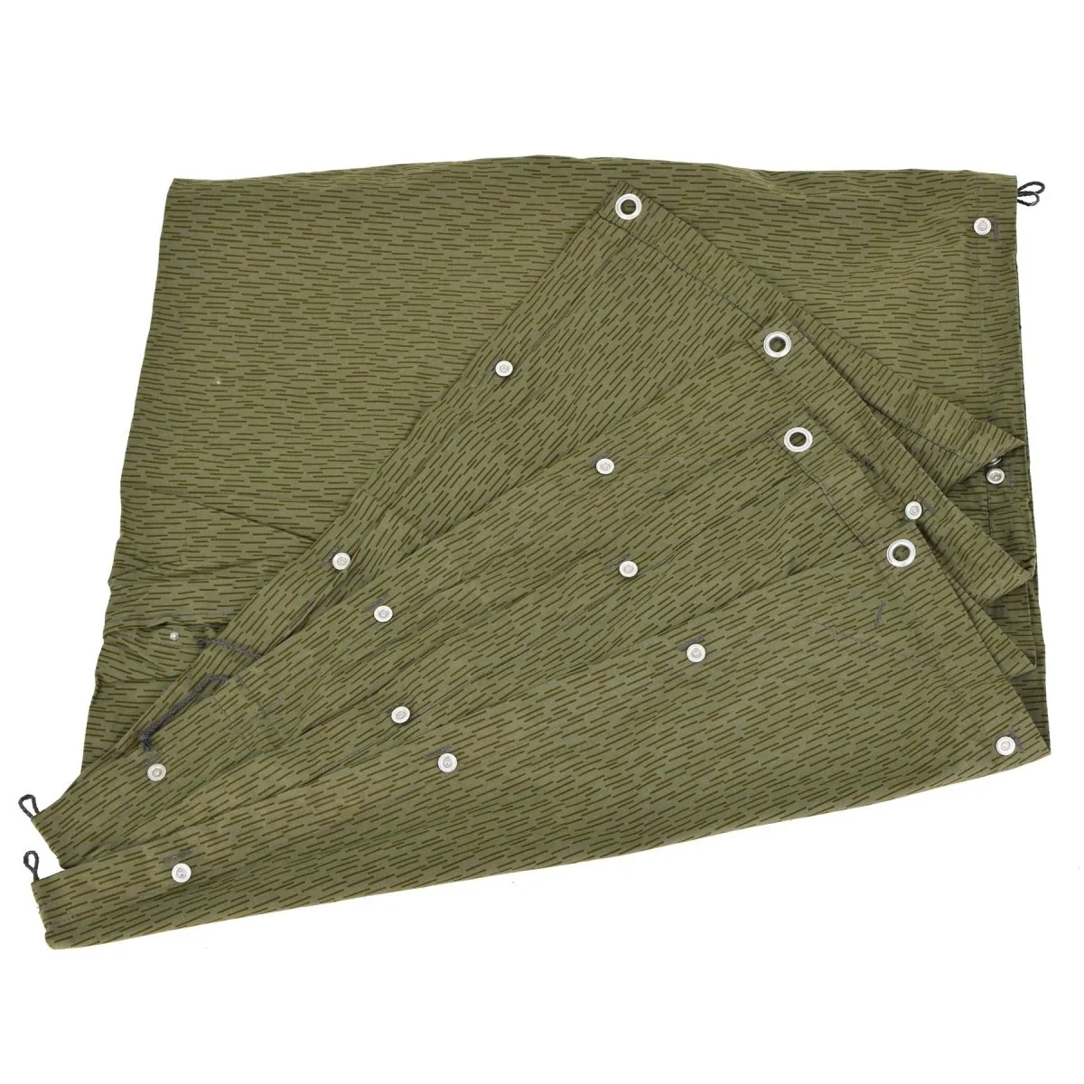 Original East Germany NVA Shelter Half Raindrop Pattern Strichtarn Surplus New