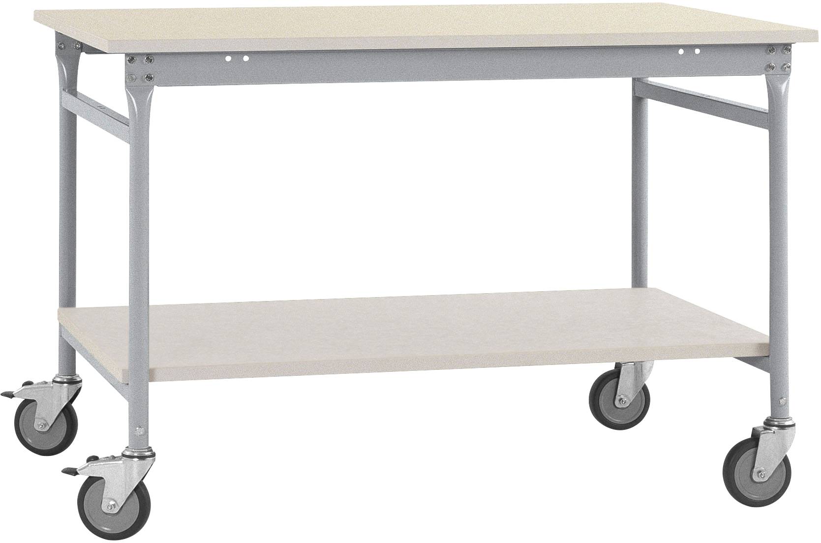 Manuflex BB5311.9006 Arbetsbordmöbel Aluminiumsilver