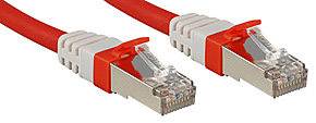 LINDY 45383 RJ45 Nätverkkabel, Patchkabel CAT 6 S/FTP 0.30 m 1 st