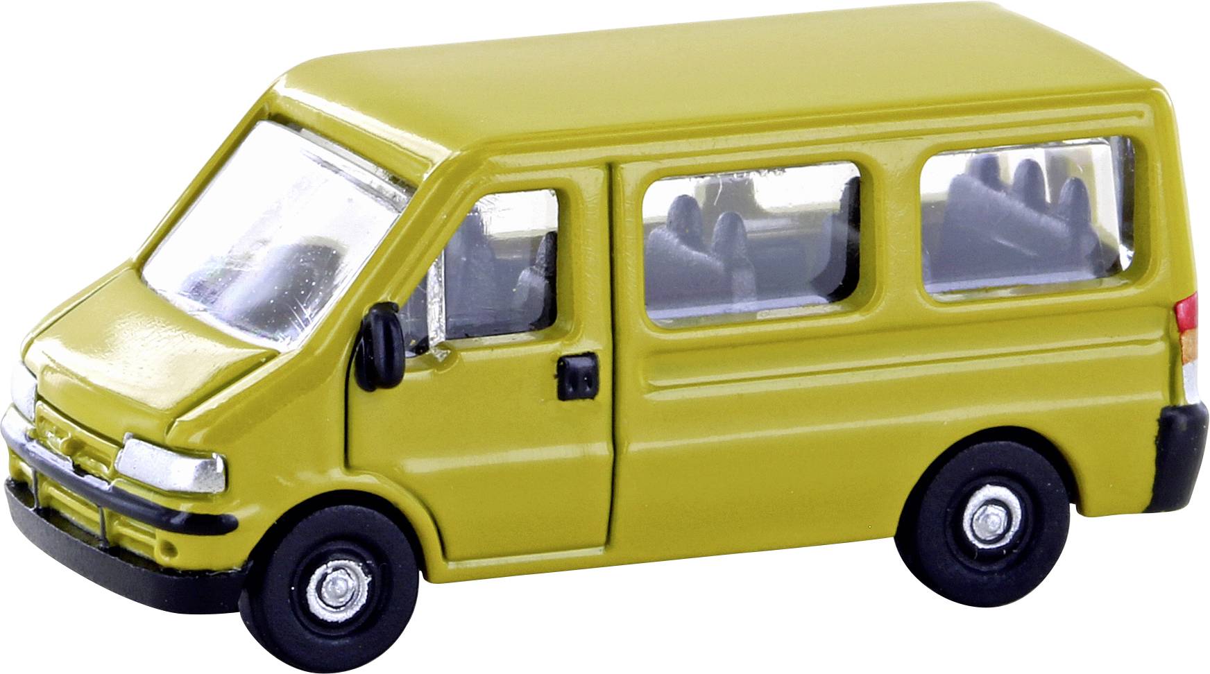Minis by Lemke LC61313 N Byggmodel Buss Fiat Ducato II buss, gul