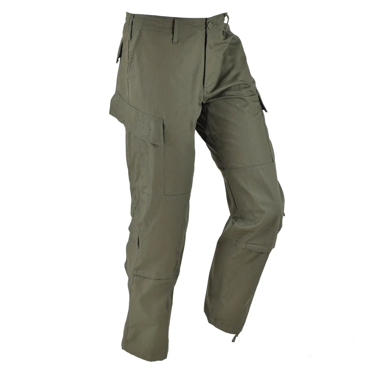 Mil-Tec Brand U.S. Army Style Olive Army Combat Uniform Ripstop Cargo Pants
