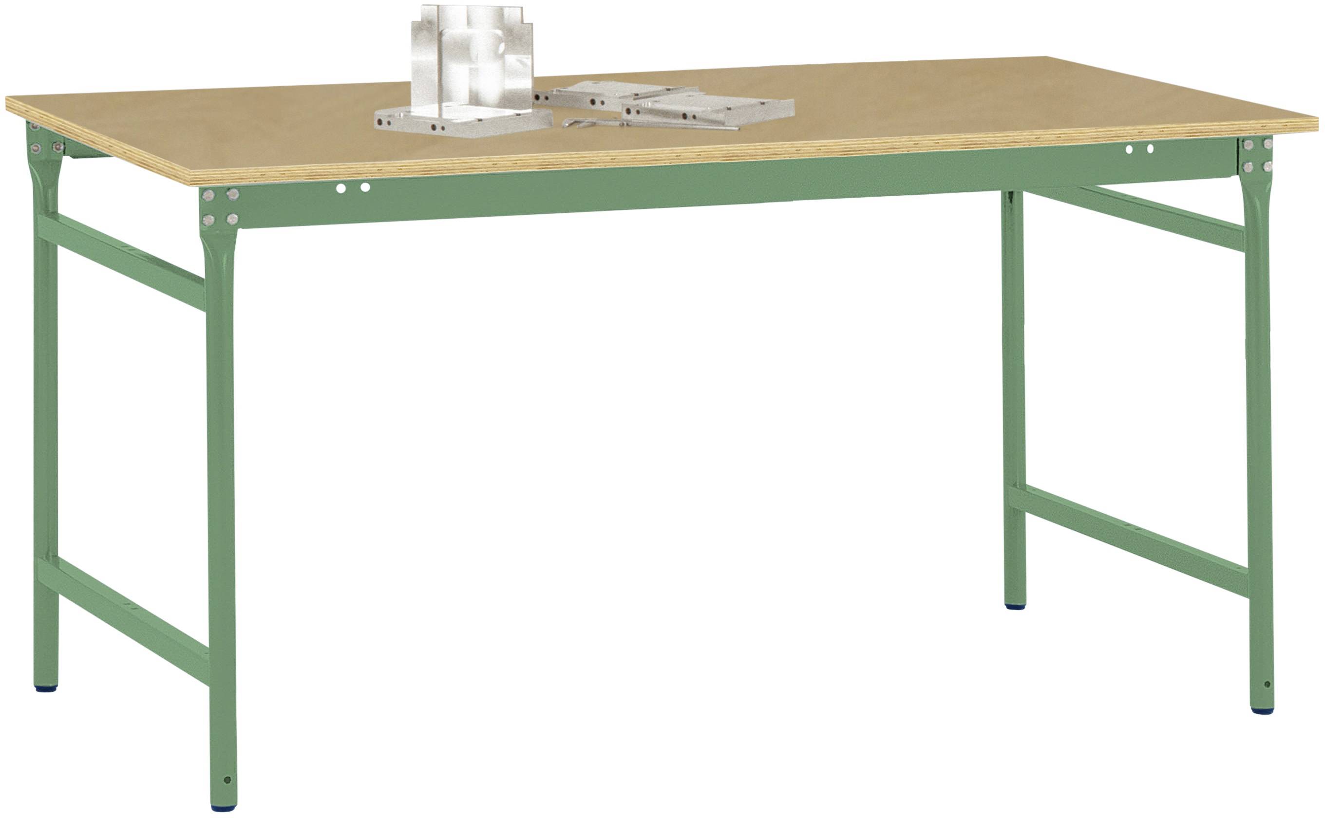Manuflex BB3015.6011 Arbetsbordmöbel Resedagrön (RAL 6011)