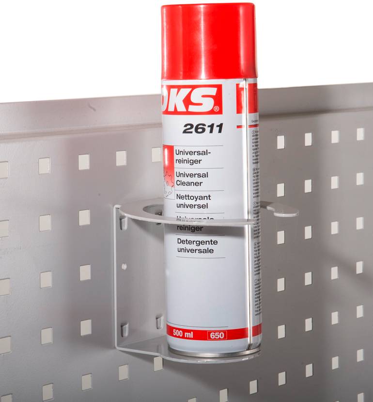 Manuflex ZB4788.7035 Flask- och mugghållare för sidopaneler och hål-hål-plåtinsats