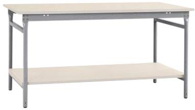 Manuflex TP5211.9006 Arbetsbordmöbel Aluminiumsilver