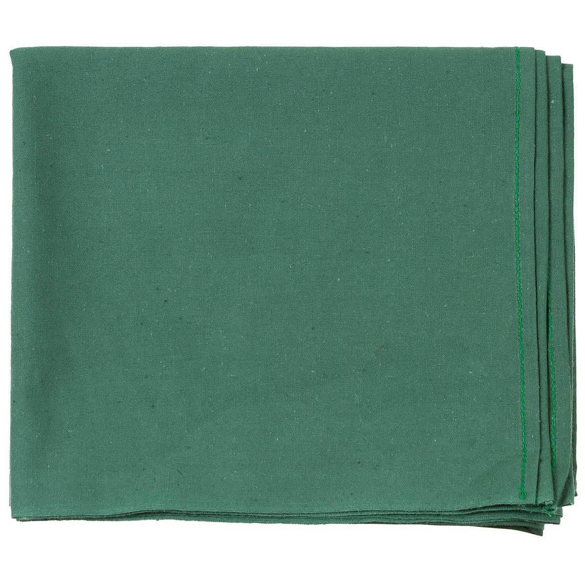 Äkta svenska militär 90×80 cm kirurgisk drapering grön bomull första hjälpen halsduk ny