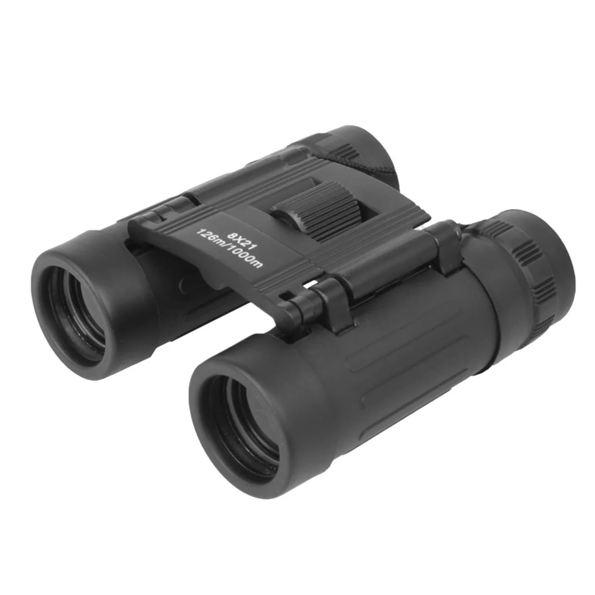 MIL-TEC Collapsible Binoculars 8×21 Synfält 126M Nylonpåse ingår svart