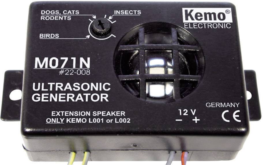 Kemo M071N Djurskrämma Funktionstyp Multifrekvens Effektivt område 30 m² 1 st