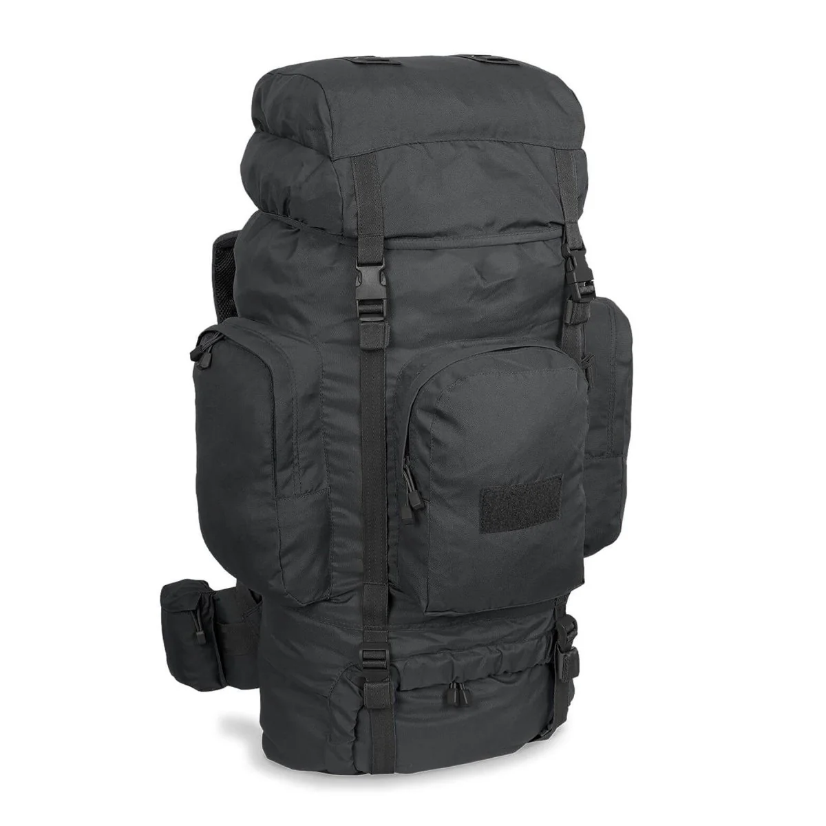 Mil-Tec Recom Tactical Ryggsäck vandring ryggsäck vandring dagpack stor 88l svart