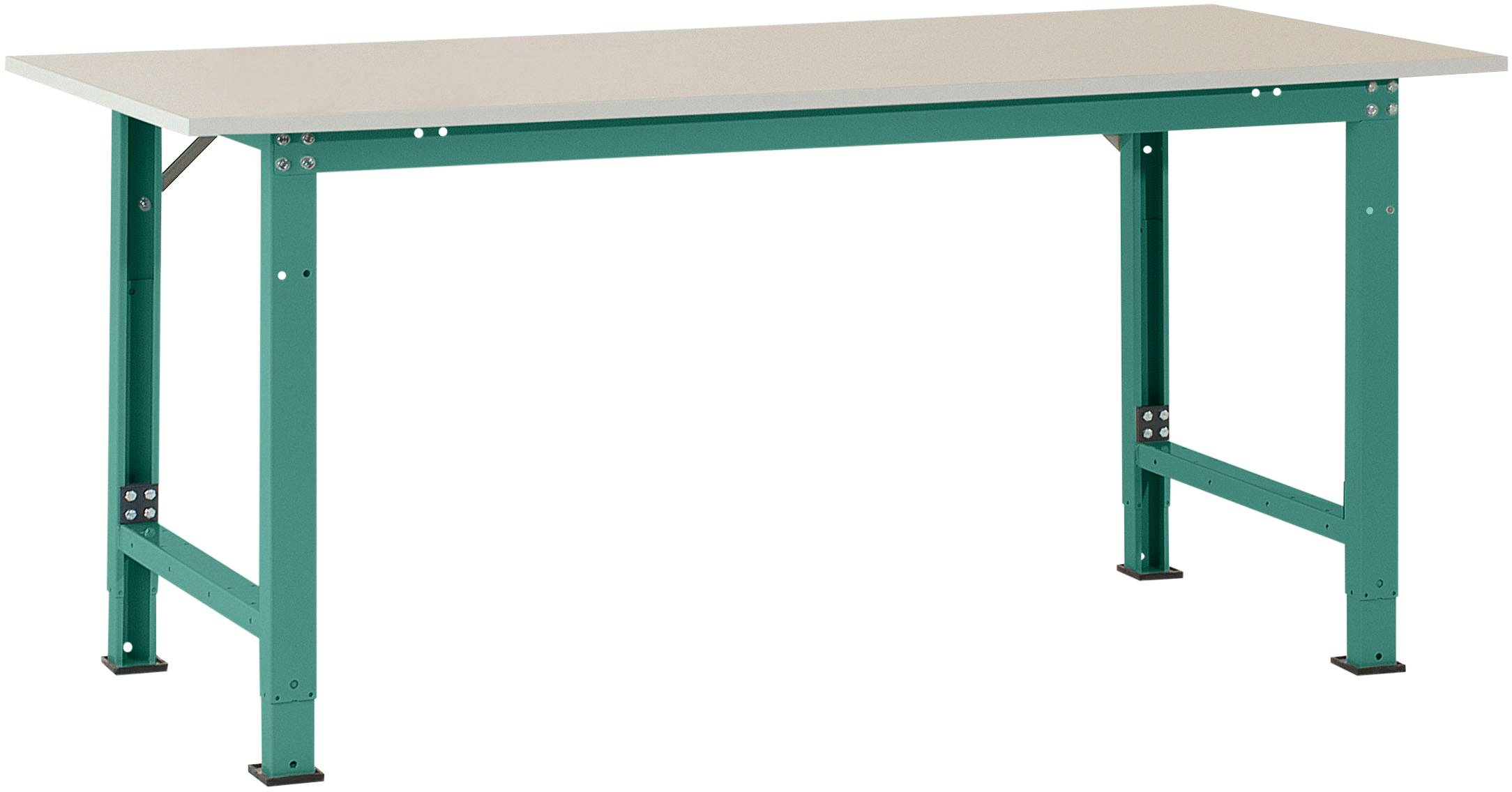 Manuflex AS0012.0001 Arbetsbordmöbel Grå, Grön