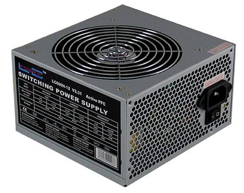 LC Power LC600H-12 V2.31 PC nätaggregat 600 W ATX