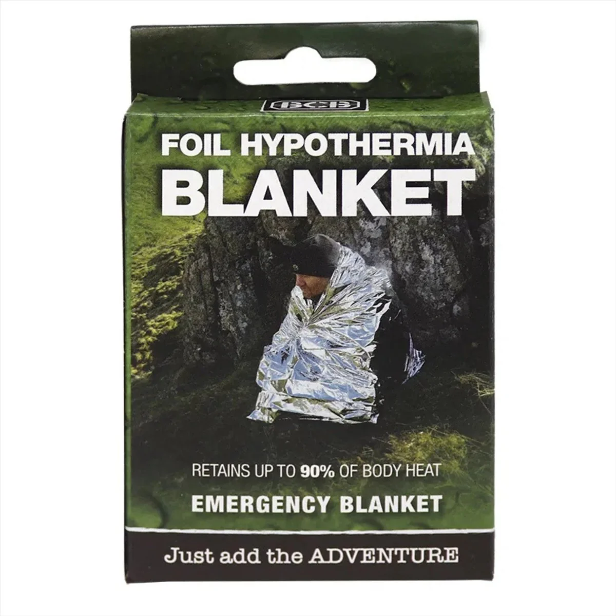 BCB Hypotermi Space Blanket 84×54 Kompakt lätt nödfallsfilt