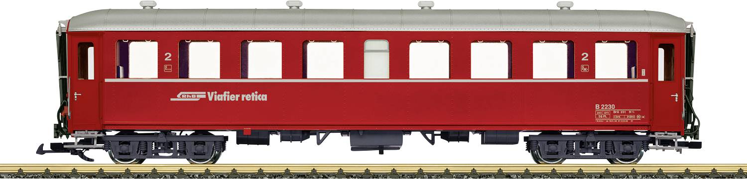 LGB 31527 G Snälltågsvagn 2:a kl. RhB