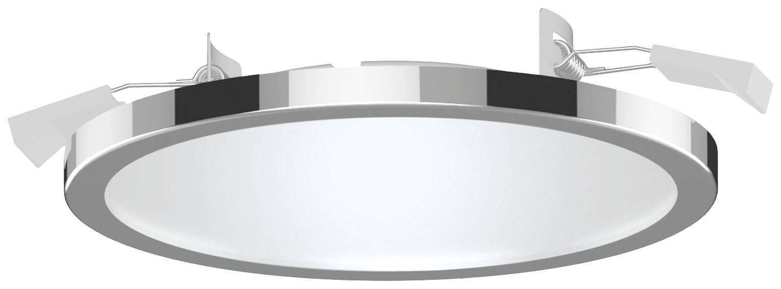LightMe LM85666 Aqua LED-inbyggnadsbelysning LED GX53 8 W Krom