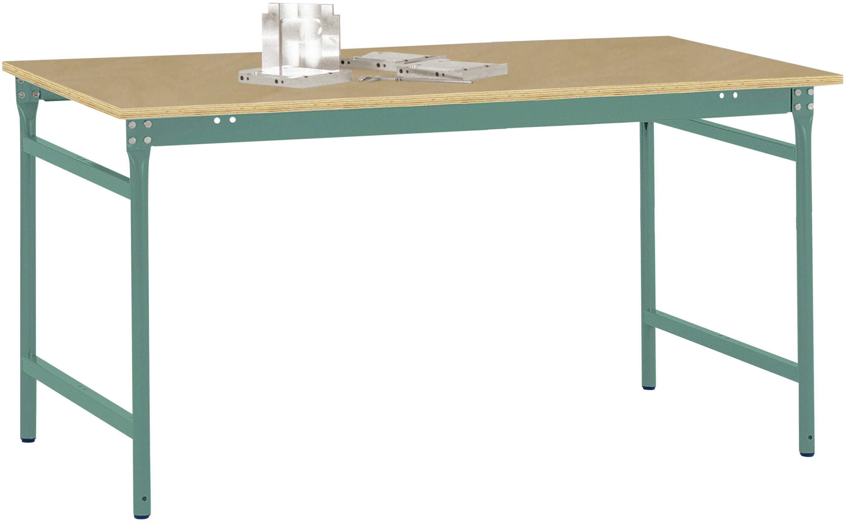 Manuflex BB3015.0001 Arbetsbordmöbel Grå, Grön