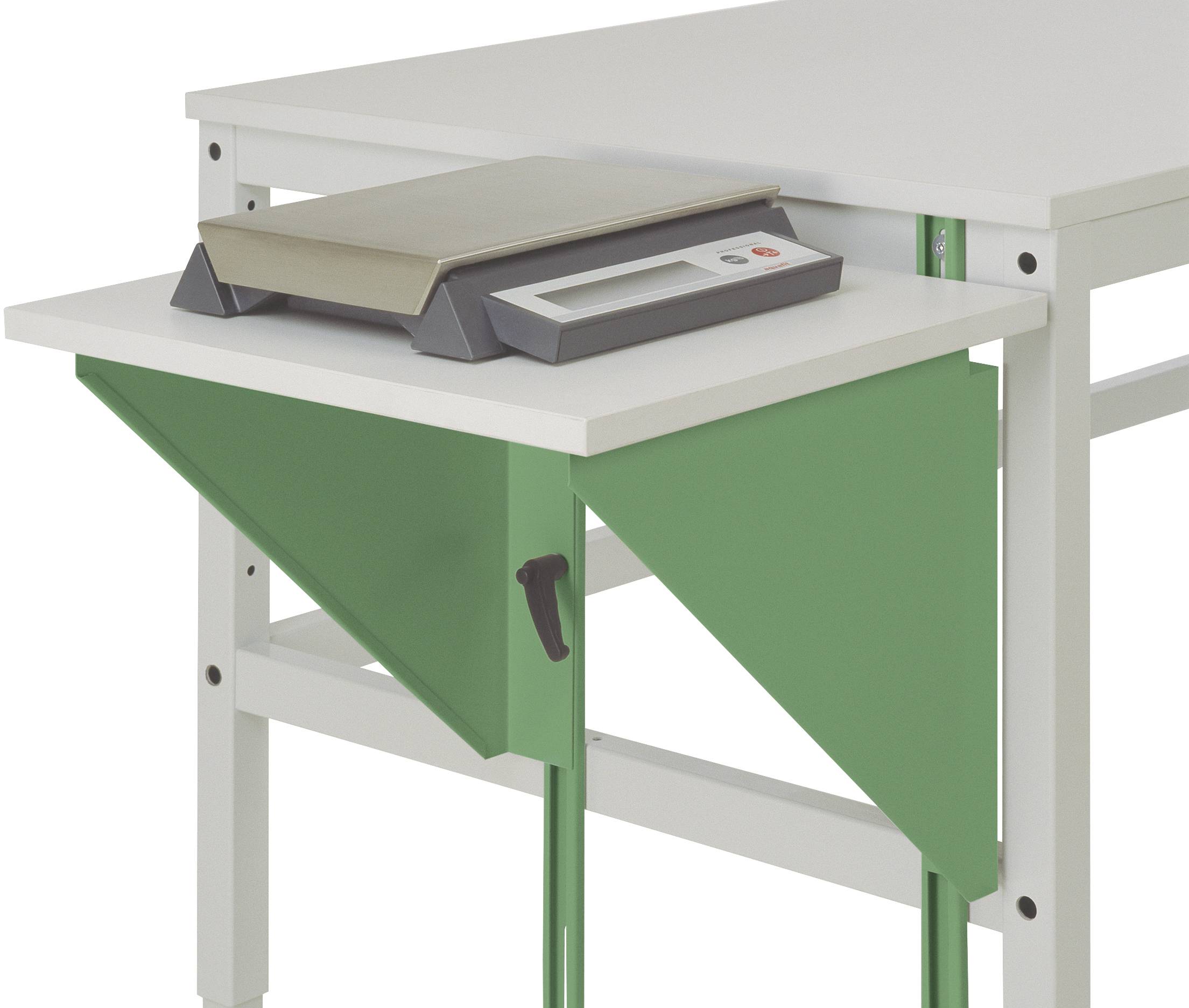 Manuflex AU0006.6011 Arbetsbordmöbel Resedagrön (RAL 6011)
