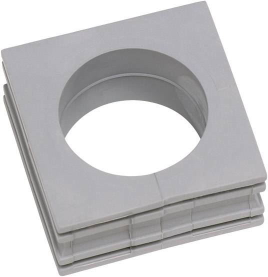Icotek KT 20 N/A slitsad Kläm-Ø (max.) 21 mm Elastomer Grå 1 st