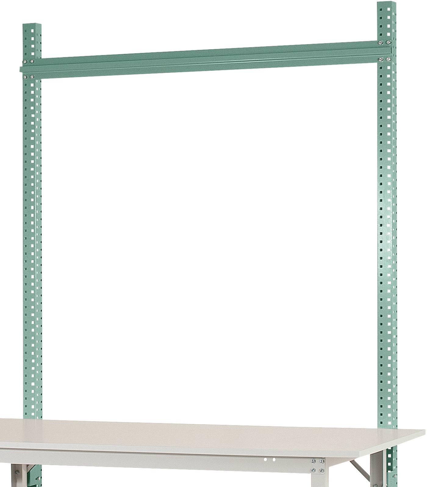 Manuflex AS1633.0001 Byggportal utan arm i grågrön HF 0001, för PACKPOOL Special med bredd på 1500 mm