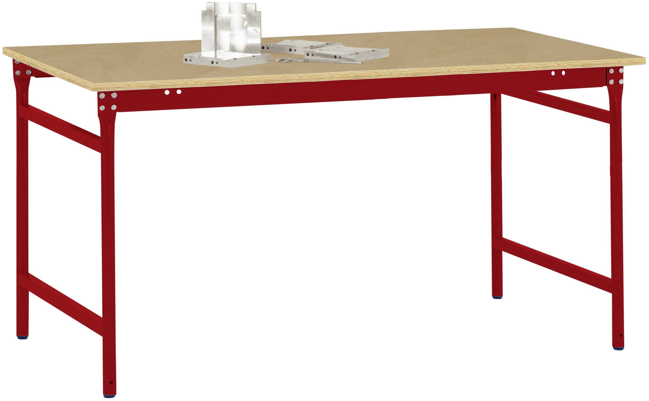 Manuflex BB3015.3003 Arbetsbordmöbel Rubinröd