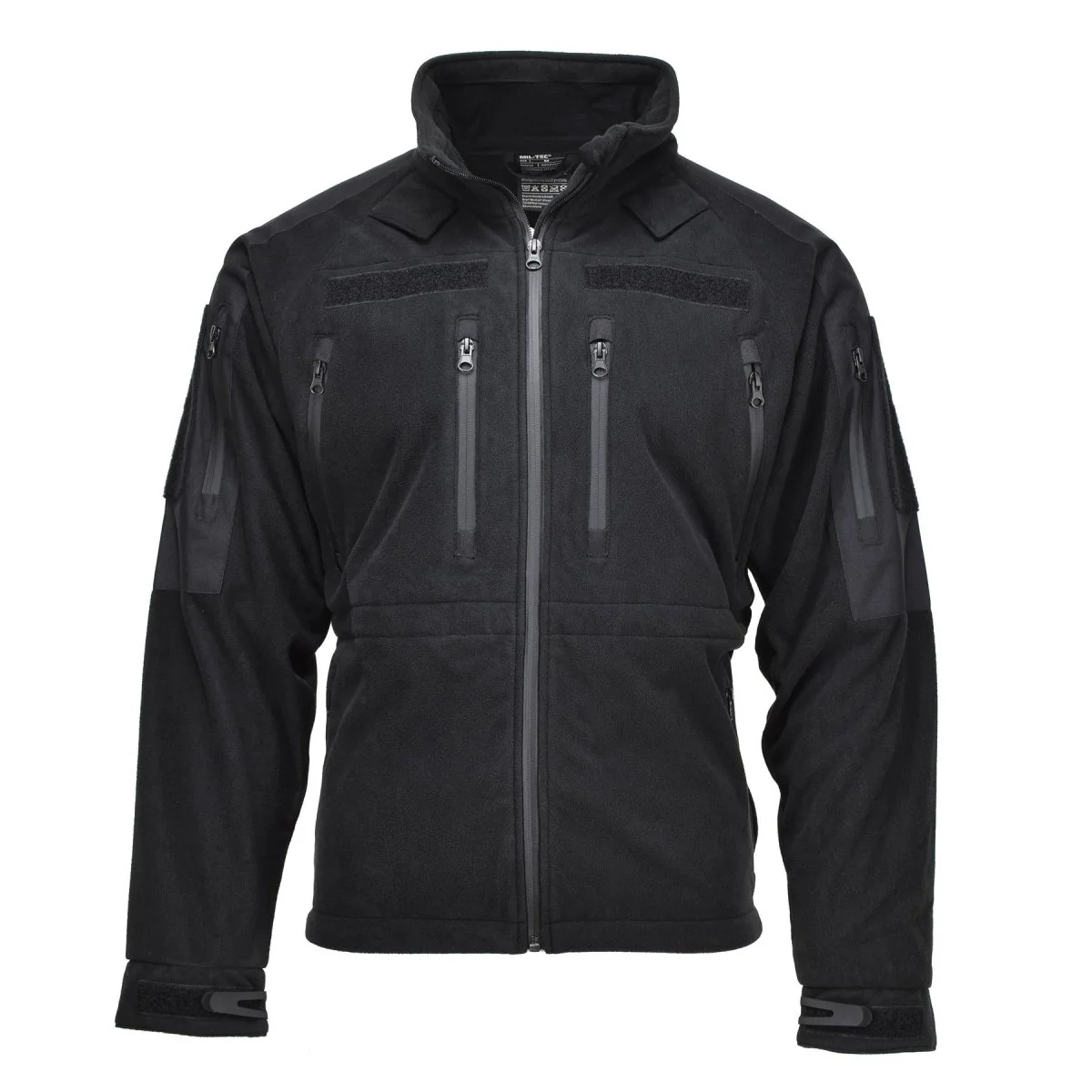 Mil-tec fleece jacka kall väder termisk vandring aktivt kläder vattenbeständig