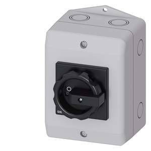 Lastströmbrytare Svart 4-polig 6 mm² 16 A 690 V/AC Siemens 3LD20641TC51
