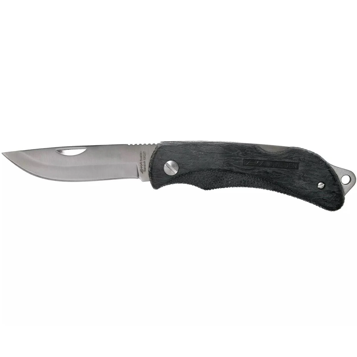 EKA Brand Swede 8 fällbar fickkniv drop point 57-59 HRC stål Proflex handtag