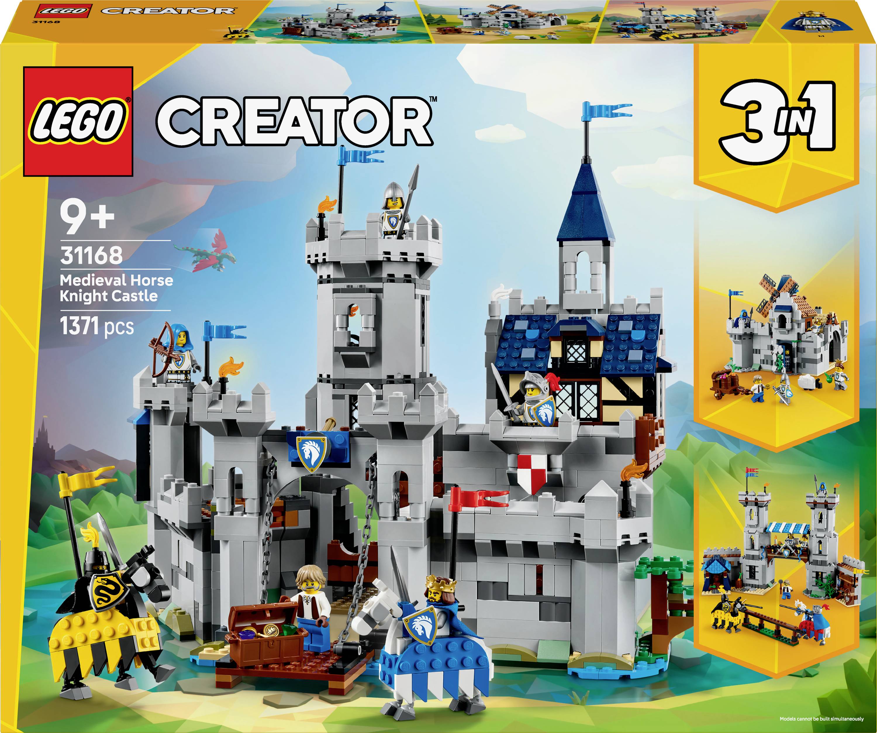 LEGO® CREATOR 31168 Rittterburg i medeltiden
