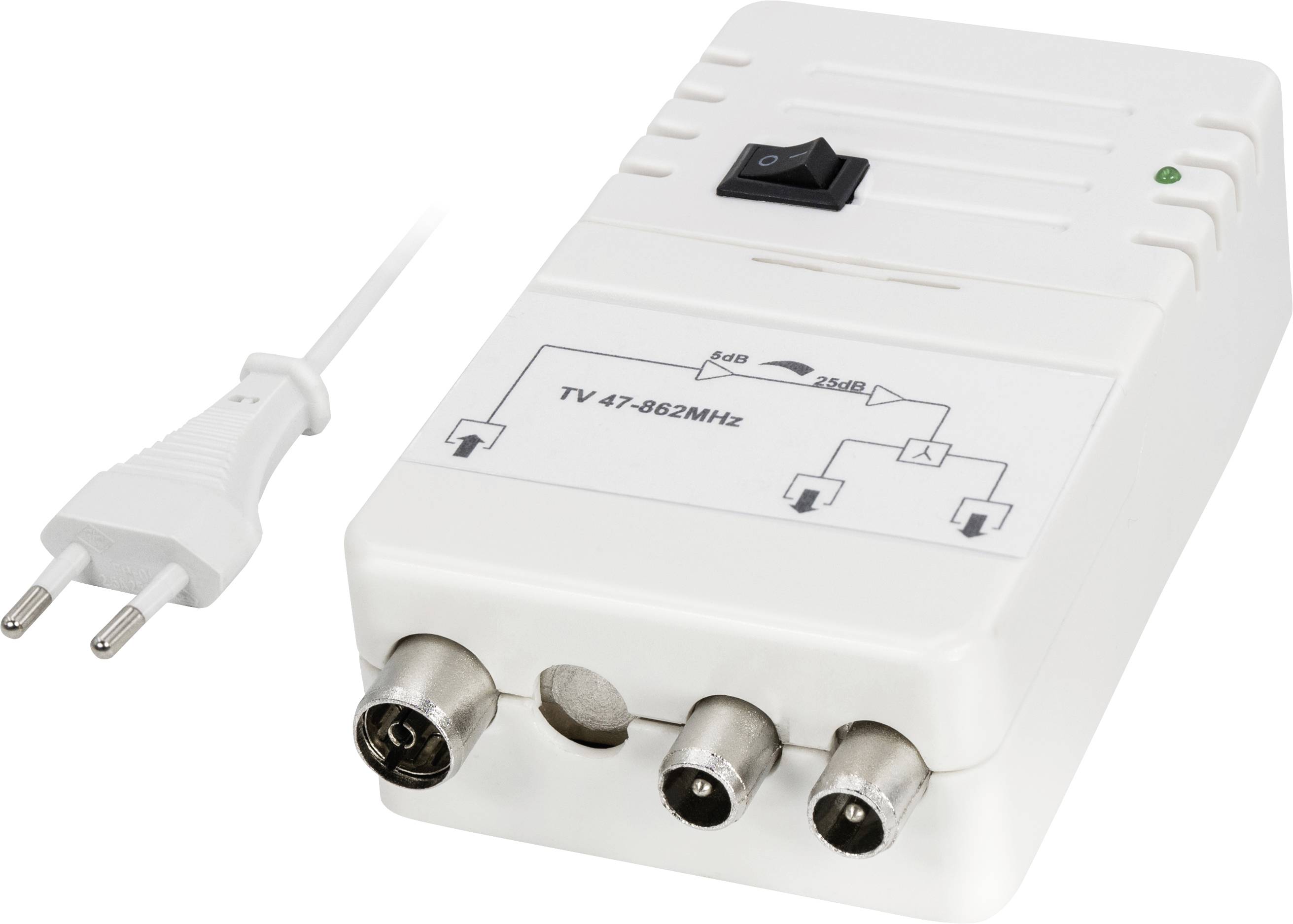 Maxtrack FP8ARL Multi range repeater TV, FM, DAB+ 25 dB