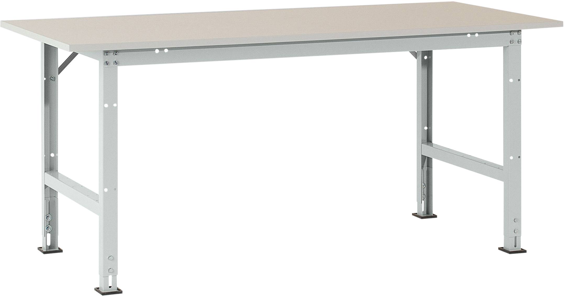 Manuflex AS0011.7035 Arbetsbordmöbel Grå-vit (RAL 7035)