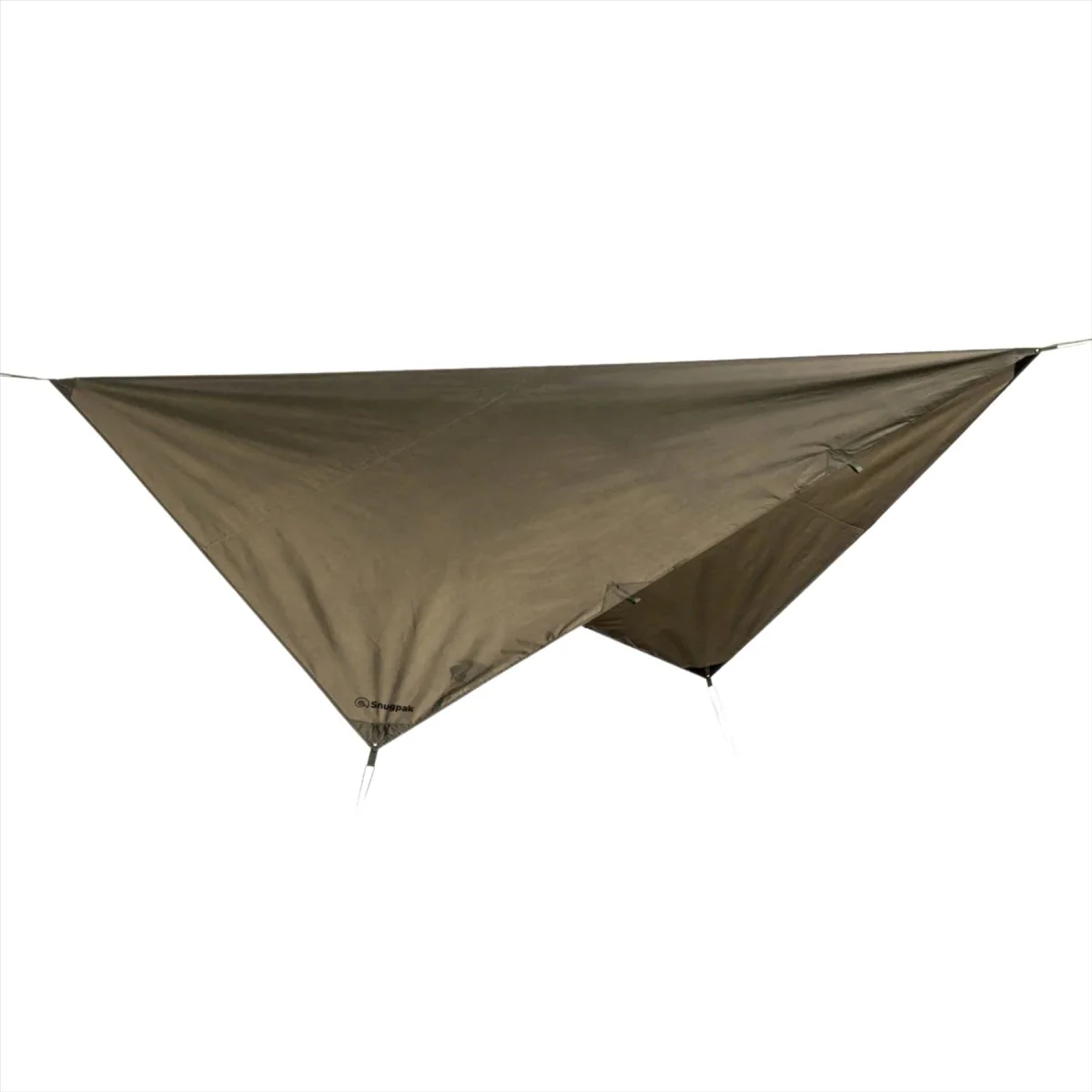 Snugpak Stasha G2 Presenning Vattentät Lättvikts Compact Shelter Tarp Olive