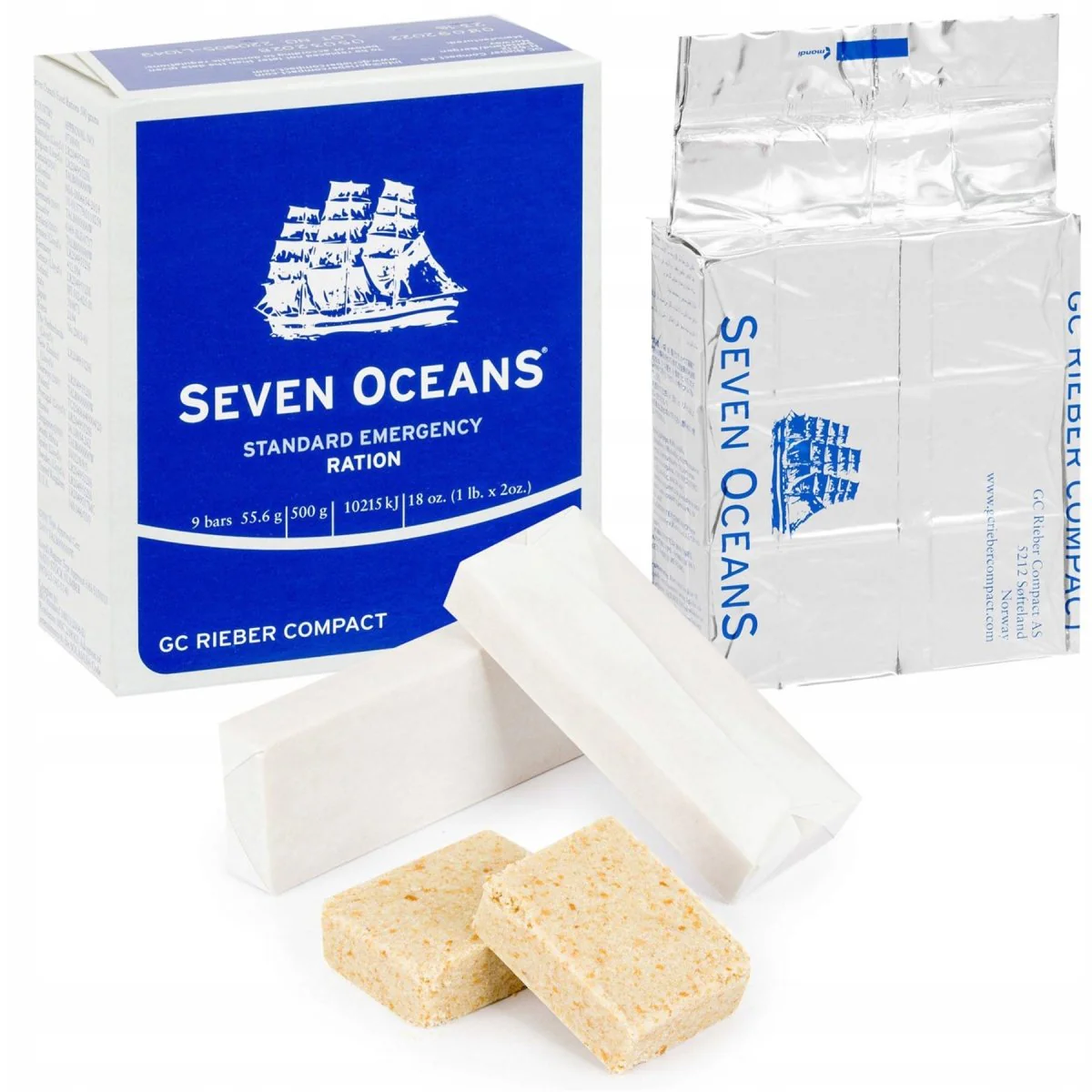 BCB Seven oceans kex nödmat ranson måltid överlevnad vandring prepper 2st