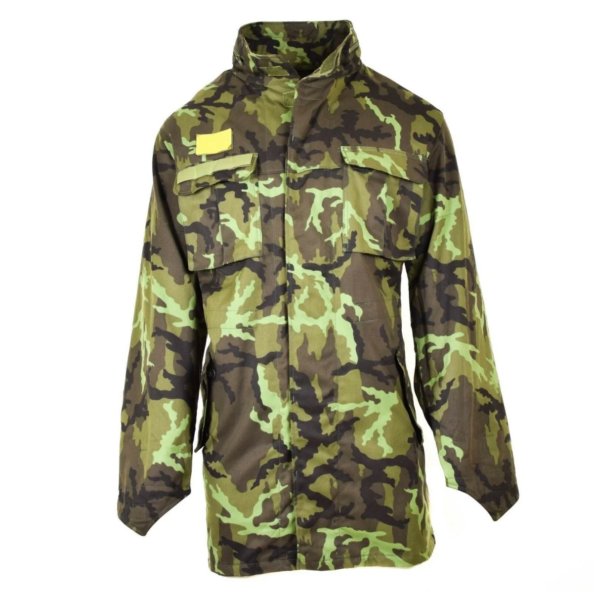 Original tjeckisk armé militär strid CZ 95 Camo Field Jacka Parka Ny