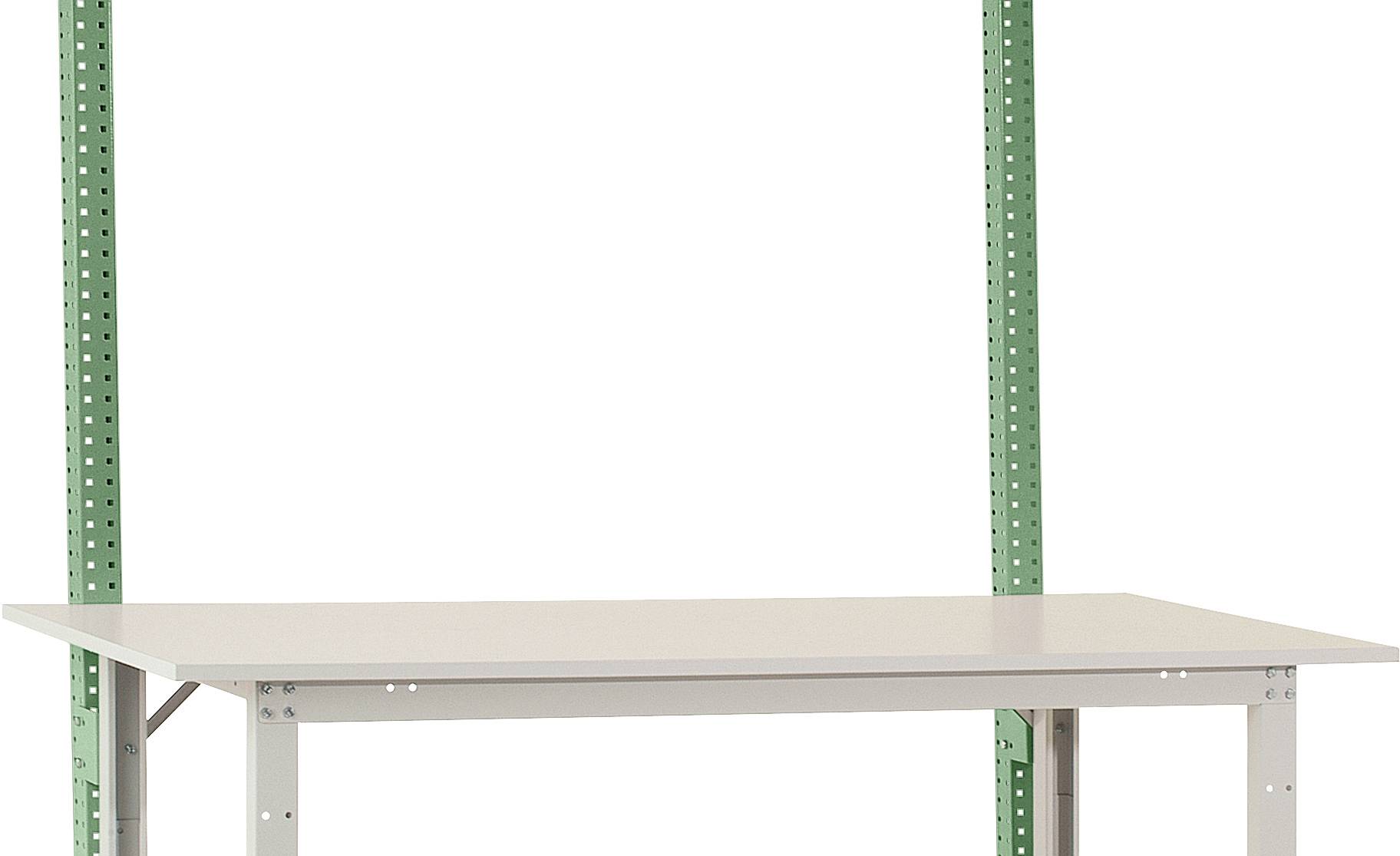Manuflex AS1661.6011 Byggpelare i vattenblå RAL 5021 för alla PACKPOOL standard packbord, användbar höjd 600 mm